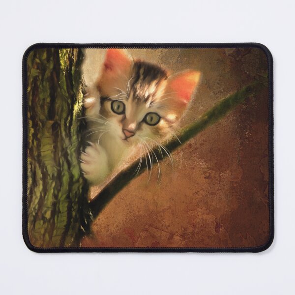 Item preview, Little cute kitten on a tree designed and sold by Gatterwe.