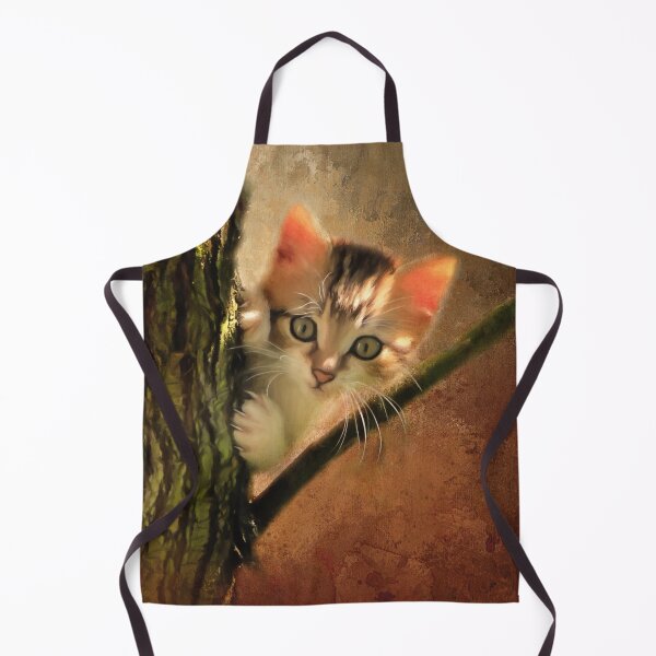 Item preview, Little cute kitten on a tree designed and sold by Gatterwe.