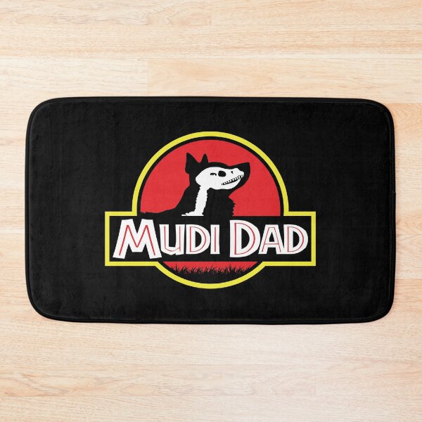 Item preview, (For Dark Background) Jurassic Mudi Dad designed and sold by More Cute Dogs.