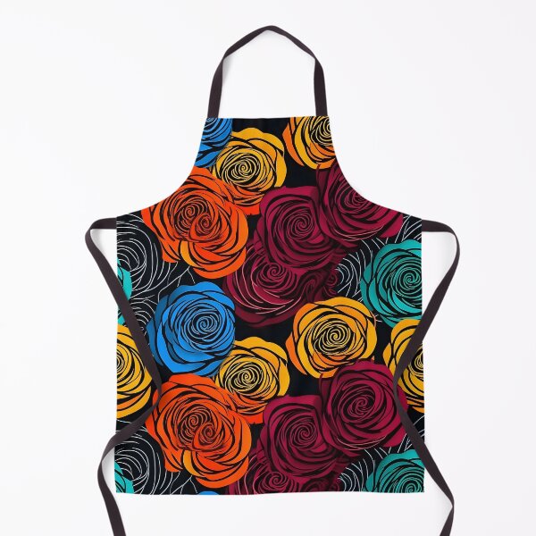 Item preview, Beautiful colorful rose pattern designed and sold by LimitedFuture.