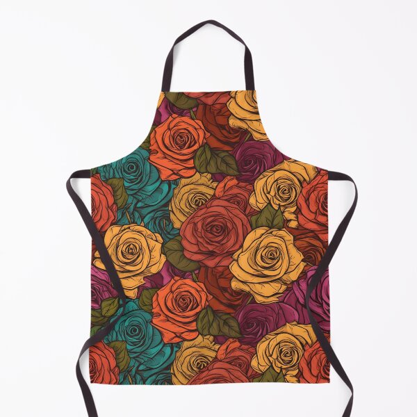 Item preview, Beautiful colorful rose pattern designed and sold by LimitedFuture.