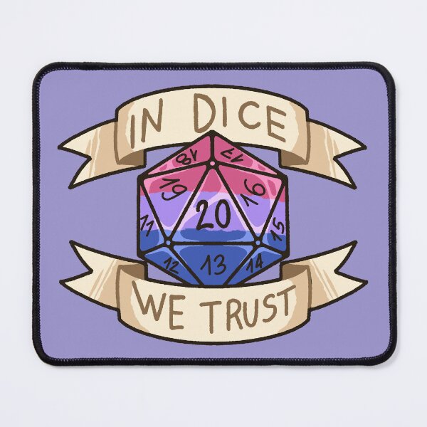 Item preview, In Dice We Trust - Bisexual designed and sold by kasumiblu.