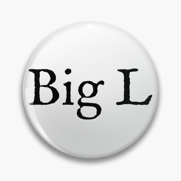 Item preview, Big L Font 2 Black designed and sold by EbtsOby.