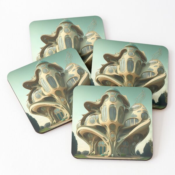 Item preview, [AI Art] My future house, Art Nouveau Style designed and sold by Sissle.