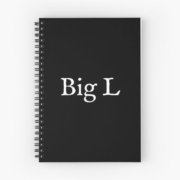 Item preview, Big L Font 2 White designed and sold by EbtsOby.