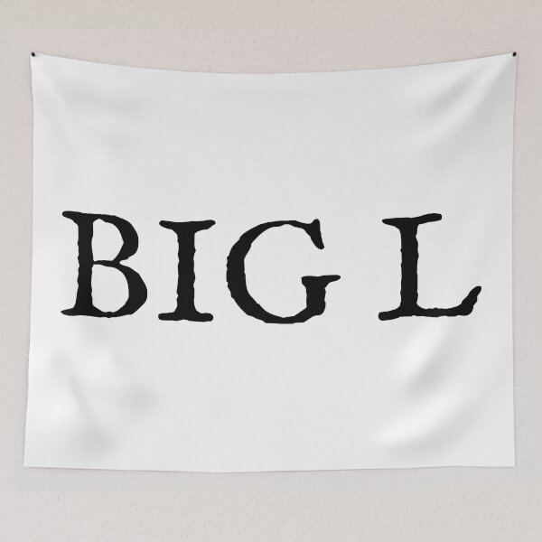 Item preview, Big L Font 2 Black designed and sold by EbtsOby.