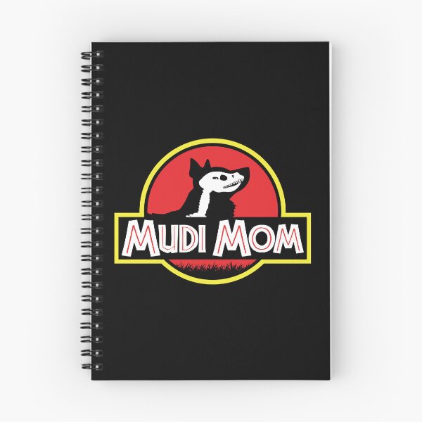 Item preview, (For Dark Background) Jurassic Mudi Mom designed and sold by More Cute Dogs.