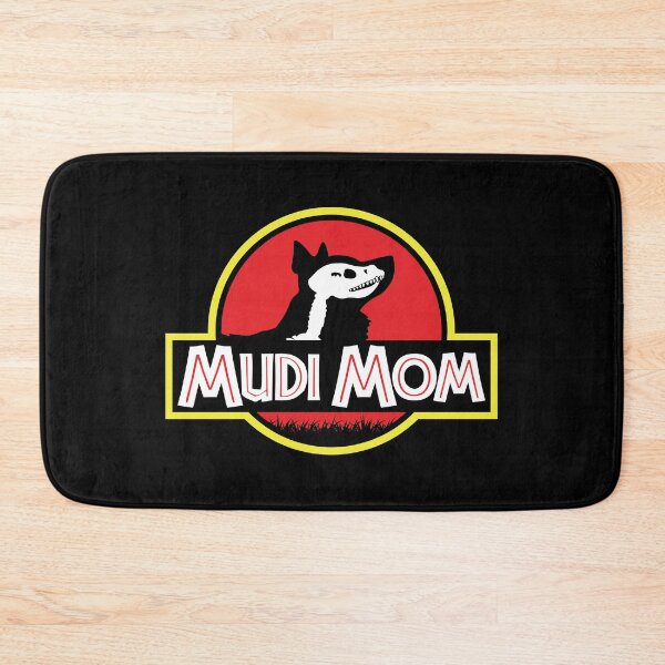 Item preview, (For Dark Background) Jurassic Mudi Mom designed and sold by More Cute Dogs.