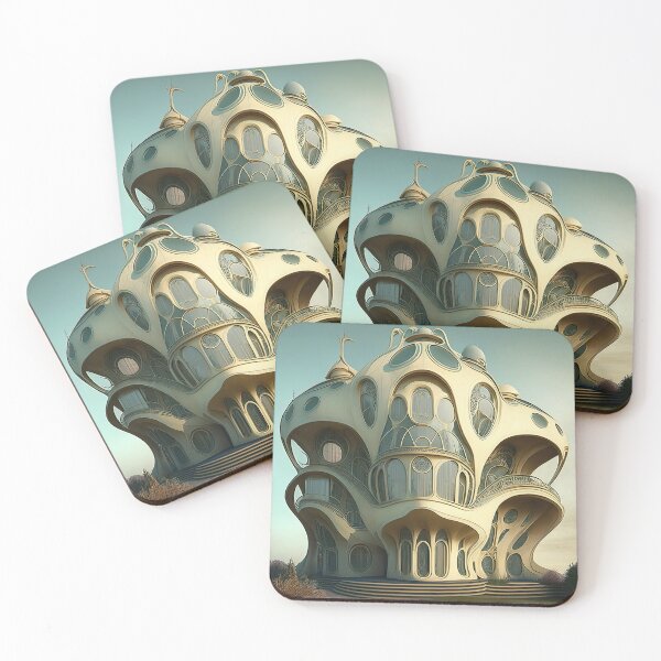 Item preview, [AI Art] My future house, Art Nouveau Style designed and sold by Sissle.