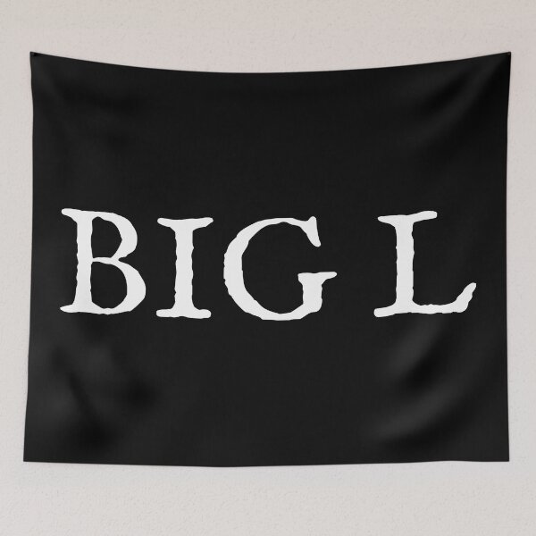 Item preview, Big L Font 2 White designed and sold by EbtsOby.