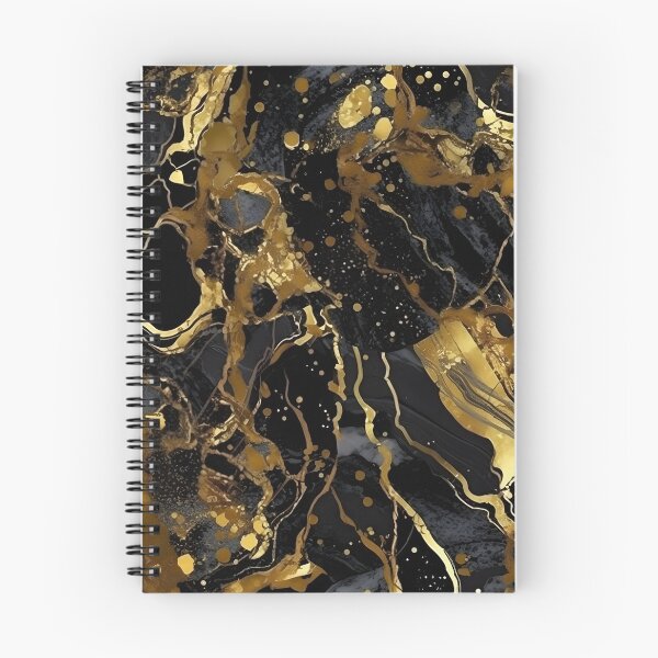 Item preview, Gold Marble on Black - Gold Marble - Duvet Cover designed and sold by Kentala.