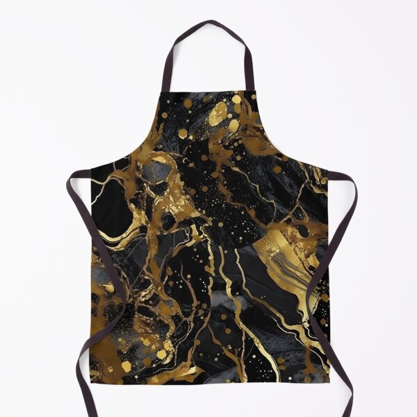 Item preview, Gold Marble on Black - Gold Marble - Duvet Cover designed and sold by Kentala.