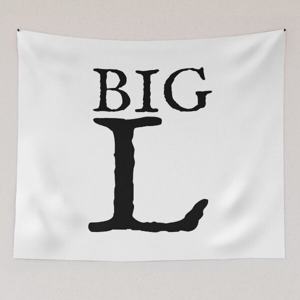 Item preview, Big L Font 2 Black designed and sold by EbtsOby.