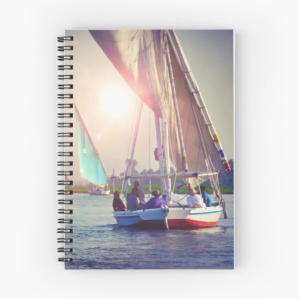 Item preview, Copie de Copie de Copie de Copie de Copie de Sunrise on the Nile river, fishermen  and hot air balloons-  landscape - Egypt photography designed and sold by art-of-egypt.