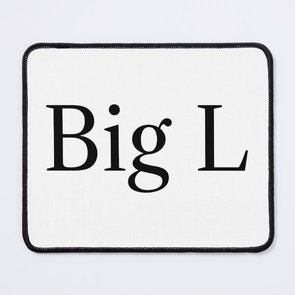 Item preview, Big L Font 3 Black designed and sold by EbtsOby.