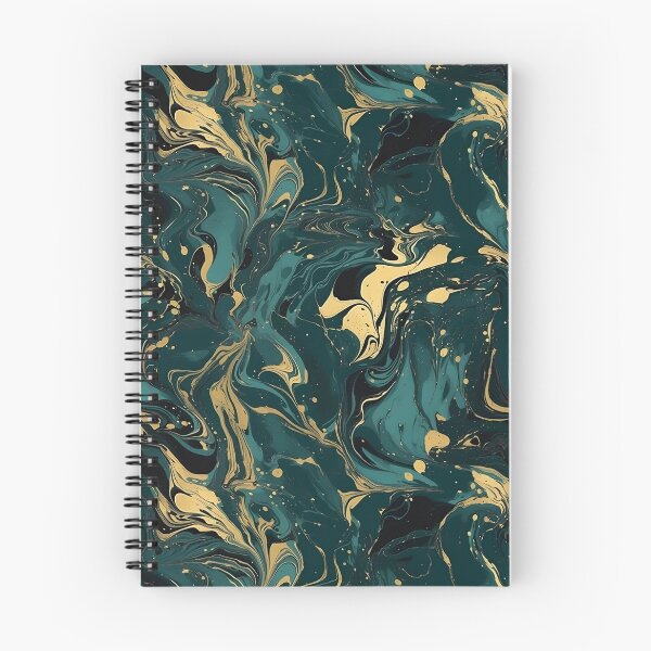 Item preview, Gold Marble Gold Marble on Green Duvet Cover Sapphire designed and sold by Kentala.