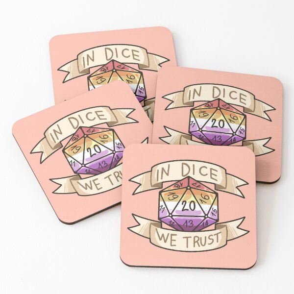 Item preview, In Dice We Trust - Lesbian designed and sold by kasumiblu.
