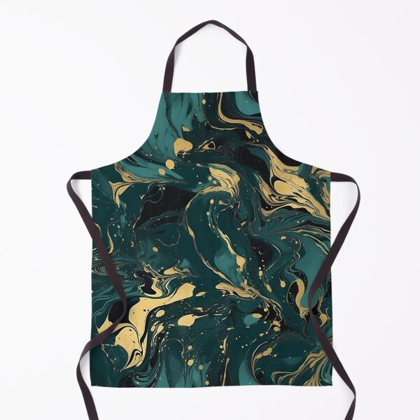 Item preview, Gold Marble Gold Marble on Green Duvet Cover Sapphire designed and sold by Kentala.
