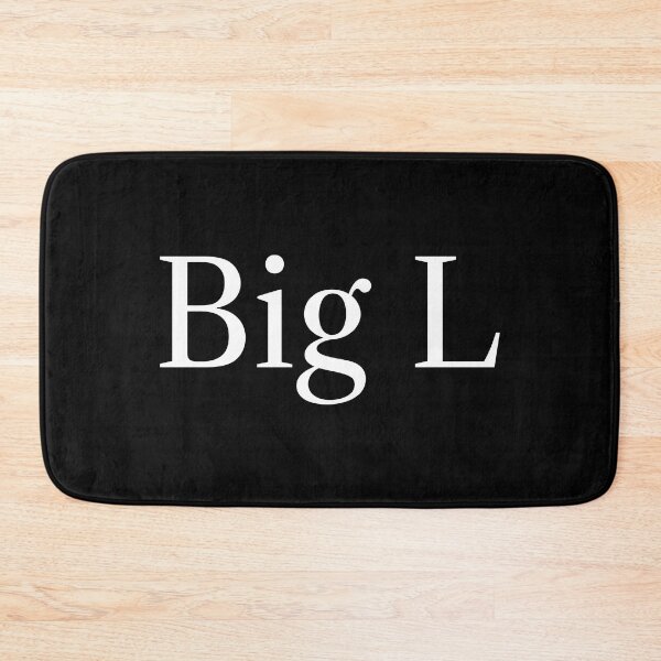 Item preview, Big L Font 3 White designed and sold by EbtsOby.