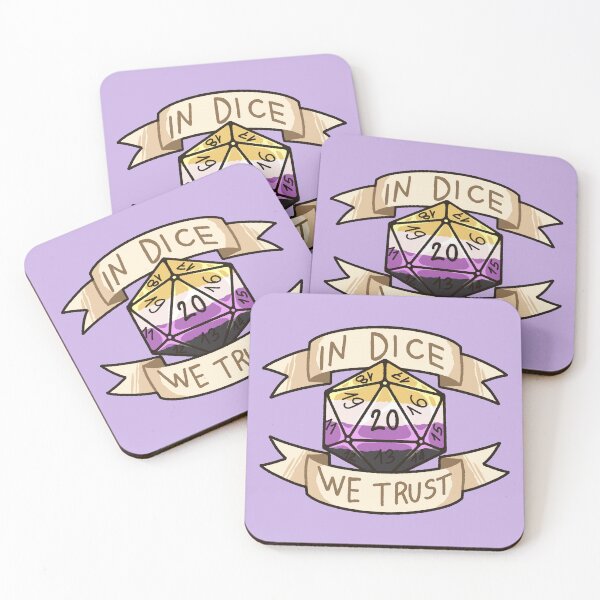 Item preview, In Dice We Trust - Non Binary designed and sold by kasumiblu.