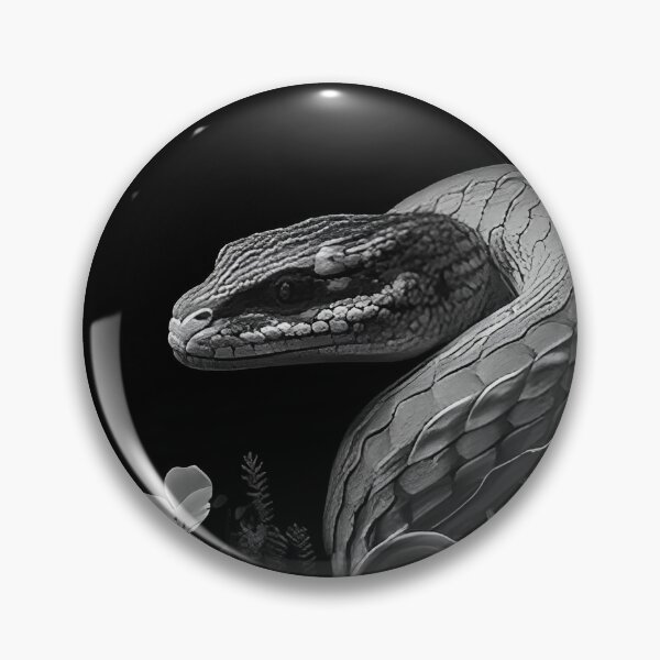 Item preview, Black and White Snake drawing designed and sold by Pencil-Art.