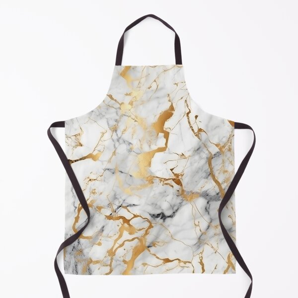 Item preview, gold marble gold marble on white duvet cover designed and sold by Kentala.