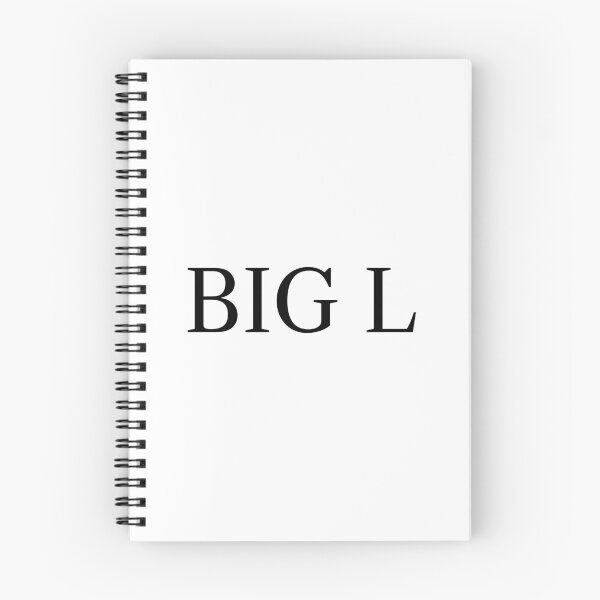 Item preview, Big L Font 3 Black designed and sold by EbtsOby.