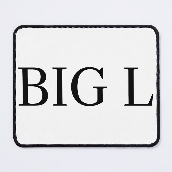Item preview, Big L Font 3 Black designed and sold by EbtsOby.