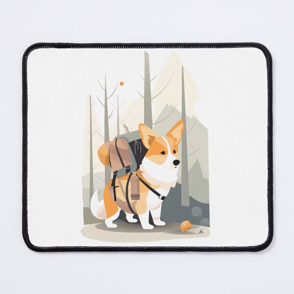 Item preview, the corgi goes on a hike designed and sold by nemfisart.