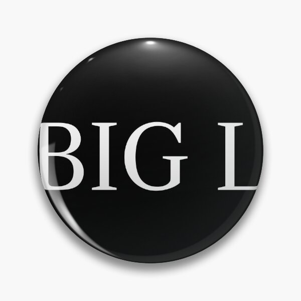 Item preview, Big L Font 3 White designed and sold by EbtsOby.