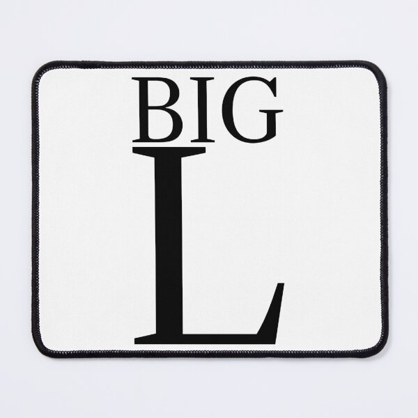 Item preview, Big L Font 3 Black designed and sold by EbtsOby.