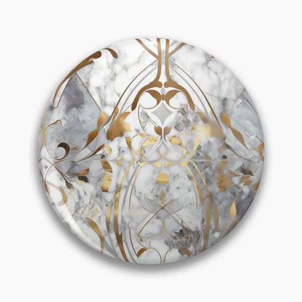 Item preview, Gold Marble on White Gold Marble Duvet Cover designed and sold by Kentala.