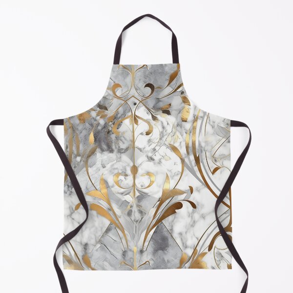 Item preview, Gold Marble on White Gold Marble Duvet Cover designed and sold by Kentala.