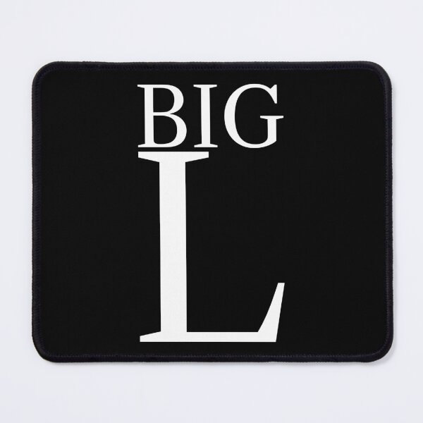 Item preview, Big L Font 3 White designed and sold by EbtsOby.