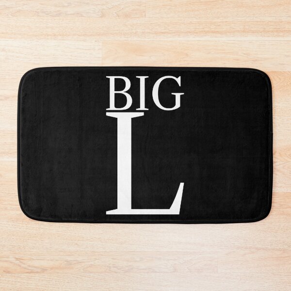 Item preview, Big L Font 3 White designed and sold by EbtsOby.