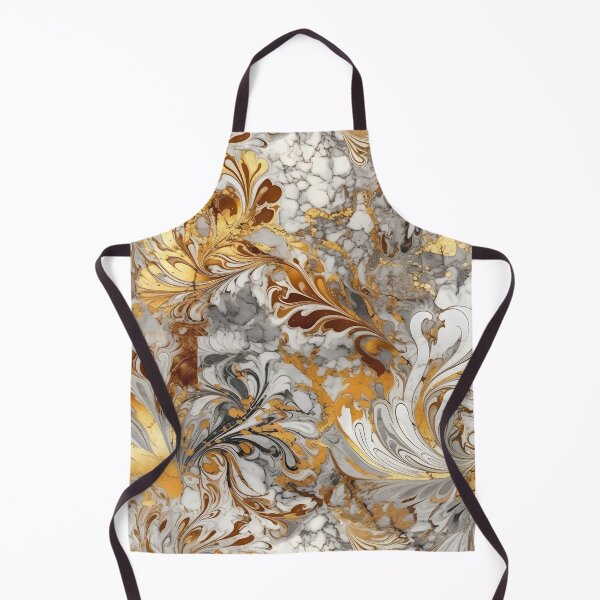 Item preview, Gold marble Gold colored marble on white with lots of gold - duvet cover designed and sold by Kentala.
