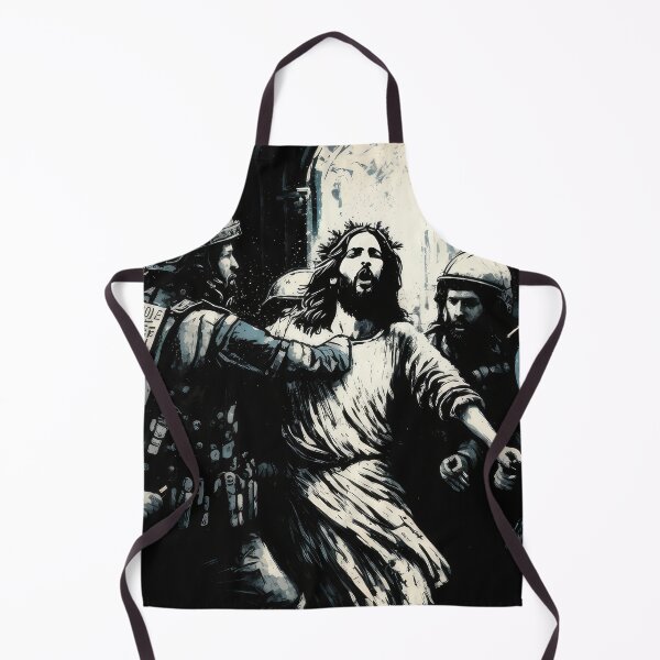 Item preview, Jesus Being Arrested at a Protest | Activism Art | Protest Art | Christian Art |Social Justice designed and sold by ThatsTheStyle.