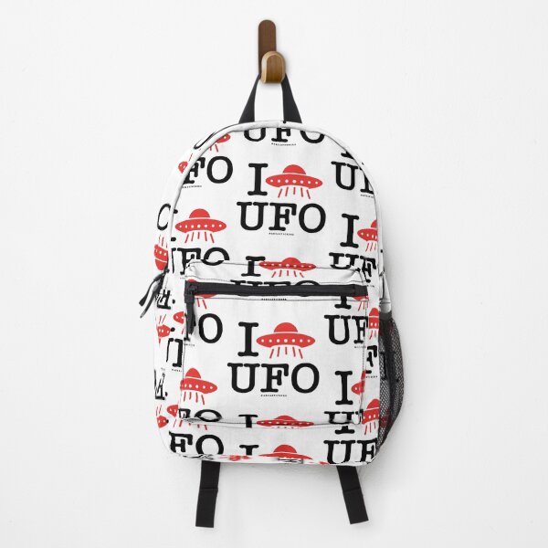 Item preview, I Love UFO - White designed and sold by AreaStickers.