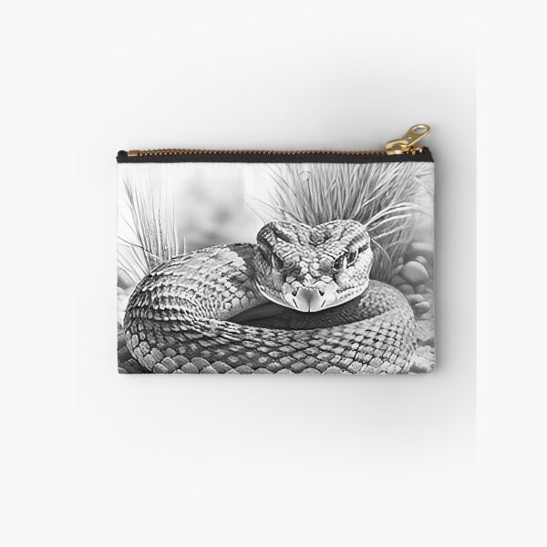 Item preview, Black and White Snake drawing designed and sold by Pencil-Art.