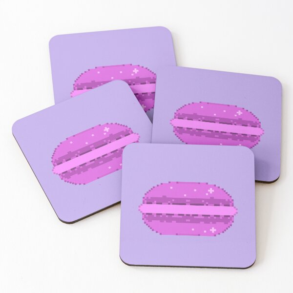 Artikelvorschau, Rosa Macaron-Pixel-Kunst entworfen und verkauft von Kaiko-Roku.