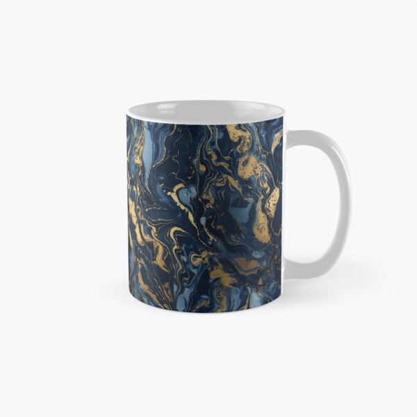 Item preview, Gold Marble gold marble on navy blue with gold duvet cover designed and sold by Kentala.