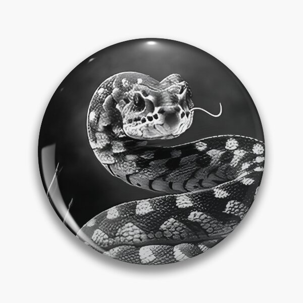 Item preview, Black and White Snake drawing designed and sold by Pencil-Art.