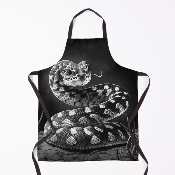Item preview, Black and White Snake drawing designed and sold by Pencil-Art.