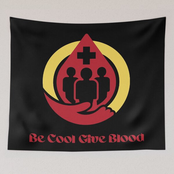 Item preview, Be Cool Give Blood designed and sold by vargass street.
