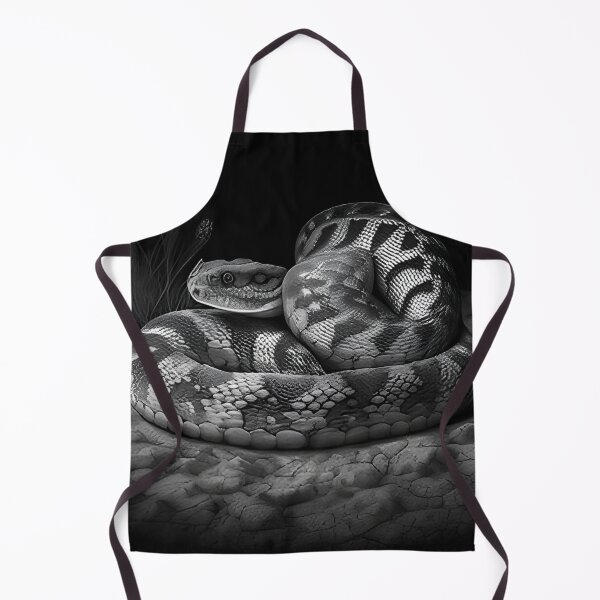 Item preview, Black and White Snake drawing designed and sold by Pencil-Art.