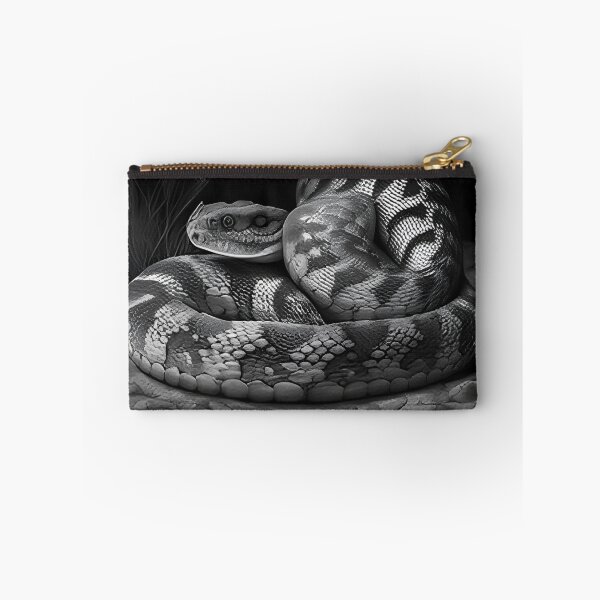 Item preview, Black and White Snake drawing designed and sold by Pencil-Art.