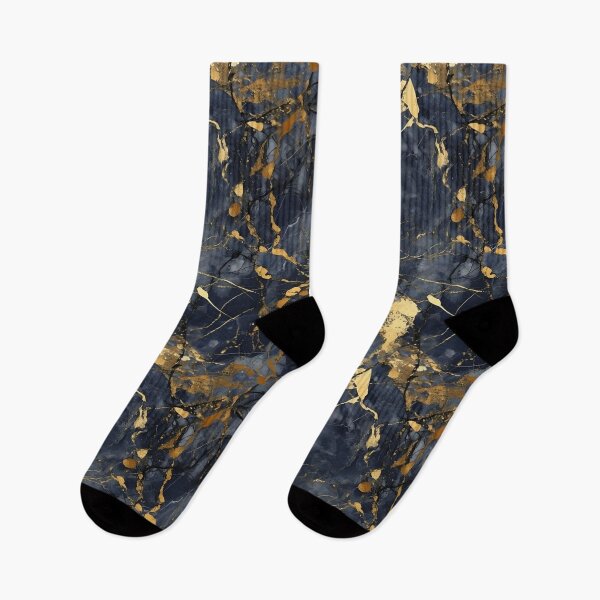 Item preview, Gold marble gold marble with navy blue - duvet covers designed and sold by Kentala.