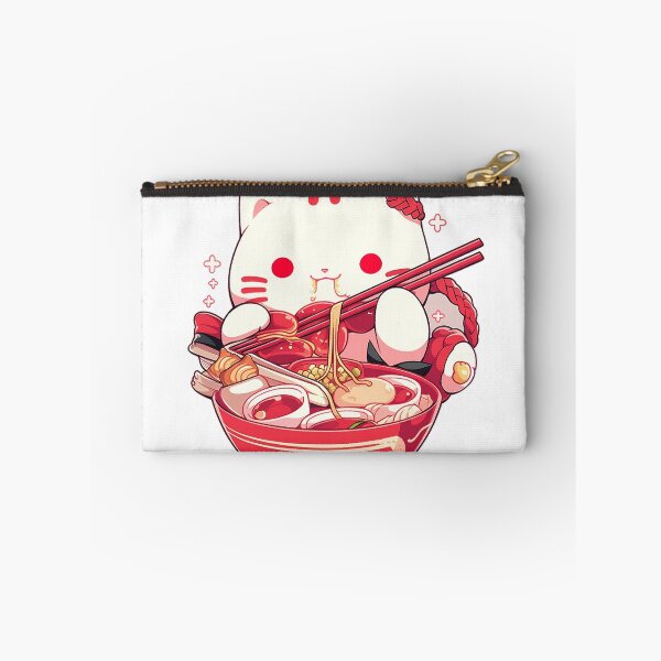 Item preview, Lucky cat eating ramen designed and sold by antoniol-ai.