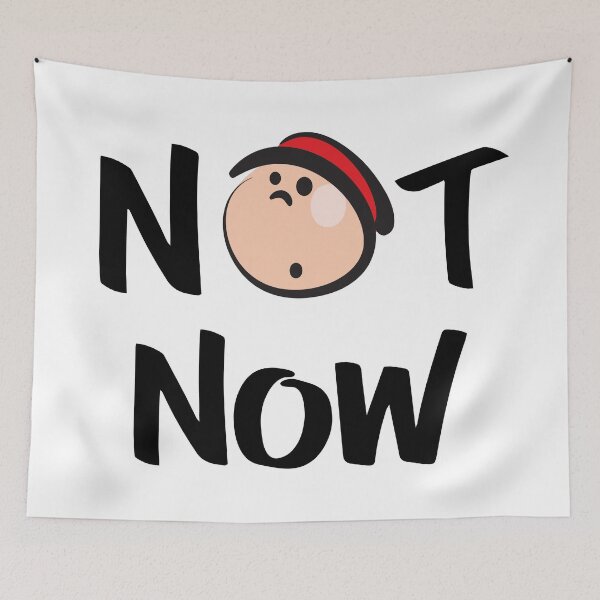 Item preview, Not Now Cute Kid Art designed and sold by ProjectX23.