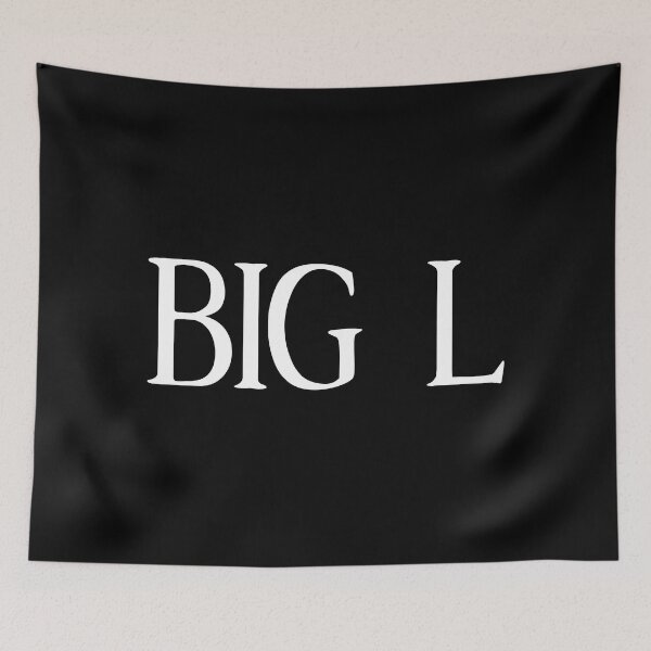Item preview, Big L Font 4 White designed and sold by EbtsOby.